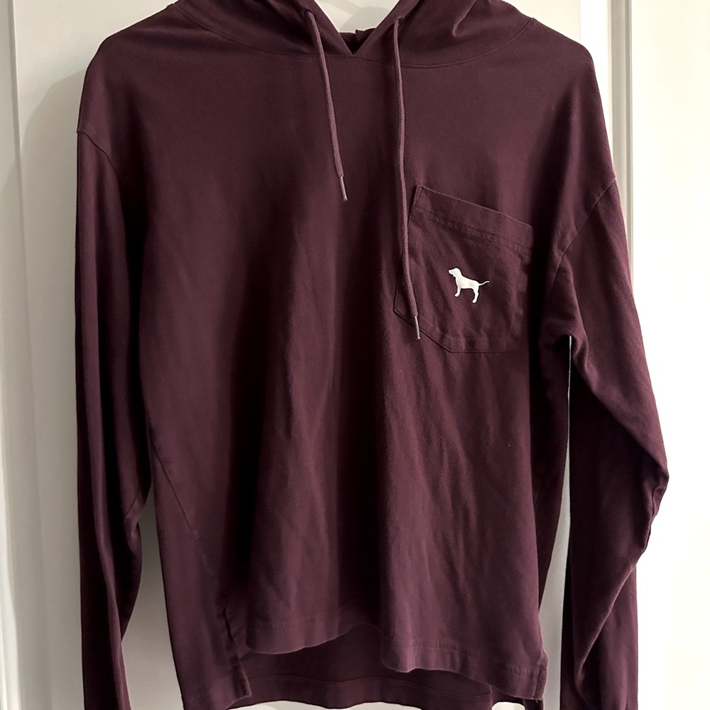 PINK Brand Hoodie Tee (S)